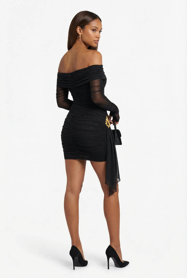 AURELIA MINI BLACK DRESS